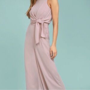 Lulus Mauve Jumpsuit